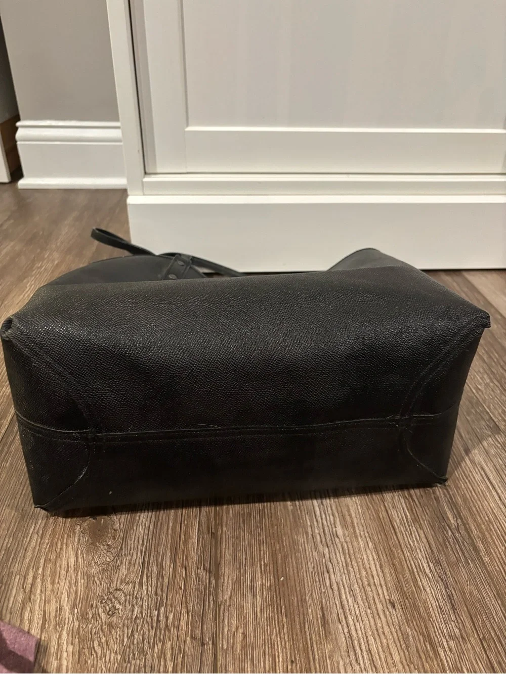 Coach Reversible City Tote in signature black and grey